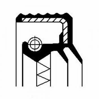 Corteco Differential Shaft Seal Ring 12015556B