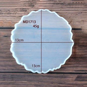 Modelo Deco: Moldes de Resina Transparente para Posavasos Navideños