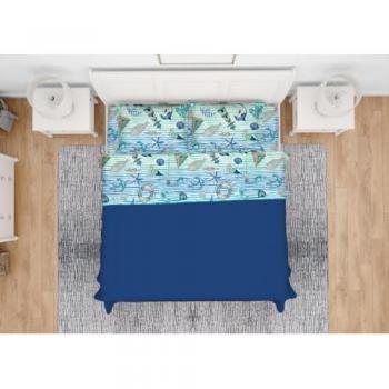 Set Lenzuola Mare 25GI 100% Cotone – Letto Singolo