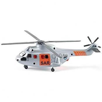 Siku 2527 Elicottero SAR Grigio Argento e Arancione