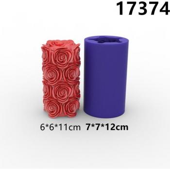 Flower Lace Candle Silicone Mold