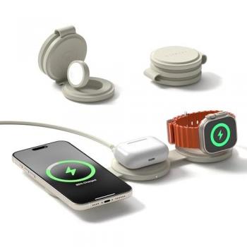 Chargeur Induction 15W SATECHI Beige