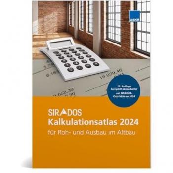SIRADOS Kalkulationsatlas Altbau 2024: für 32 Roh