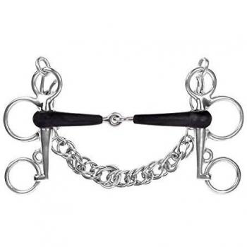 Waldhausen Rubber Jointed Pelham Bit