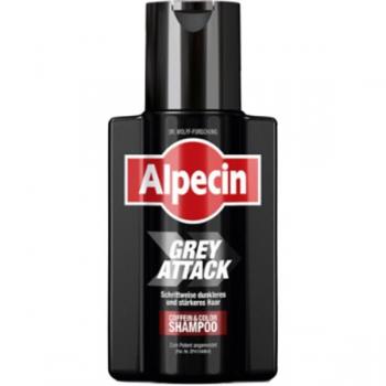 Alpecin e Grey Attack Shampoing Caffeine & Couleur 200 ml