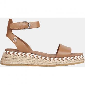 Low Wedge de Mujer Tommy Hilfiger – Alpargata Marrón Luz