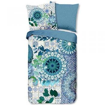 Set Biancheria da Letto Mako Blu (135x200, 80x80)