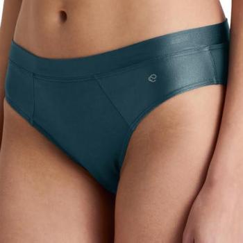 CALIDA Slip Cate – Schimmernde Satin-Blende, femininer – Türkis S