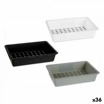 Organizzatori per cassetti polipropilene 16 x 5 x 24 cm (36 unità)