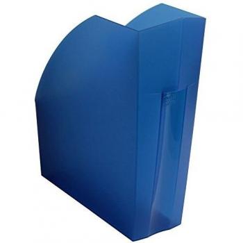 Exacompta Linicolor Magazine Holder Pack of 3, Royal Blue