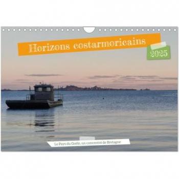 Horizons costarmoricains (Calendrier mural 2025 DIN A4 vertical), CALVENDO calendrier mensuel: Les couleurs de la Bretagne en hiver