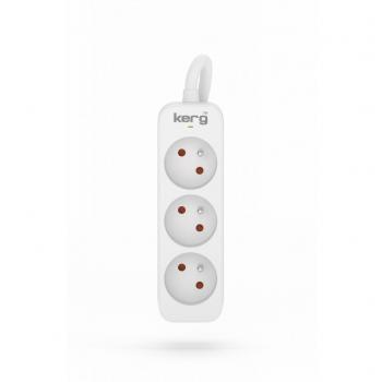 Striscia elettrica 5 m Kerg M02389 – 3 prese a terra