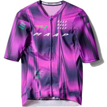 Team Jayco AlUla Pro Air 2025 Kurzarmtrikot Violett – L (Premium)