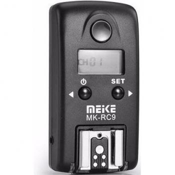 Meike MK-RC9 Blitz-Fernauslöser mit LCD-Timer 100 m für Nikon D810A, D810, D4, N90s