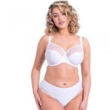 Emilie Full‑Cup Underwired Side Support Bra – White