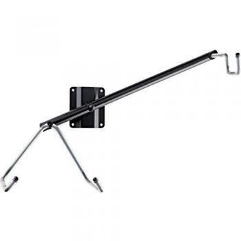 König & Meyer 16296 A-Gitarrenwandhalter schwarz, Auflagebügel