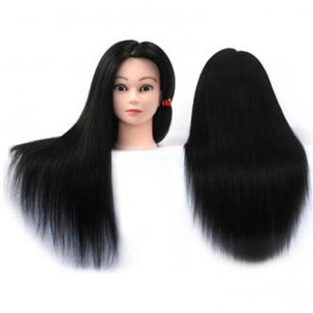 20 Synthetic Fiber Hair Styling Mannequin Head