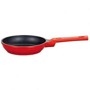 Vulkan Mini-Bratpfanne (Classic) – Rot, Keramik, 3,6 × 15 × 28,4 cm