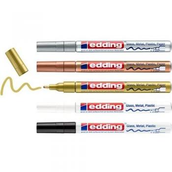 Edding 751 Set di Marcatori a Vernice