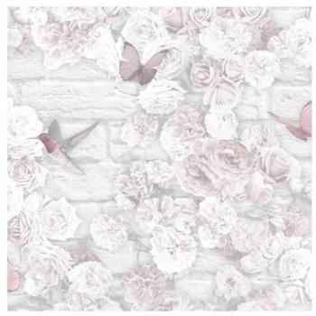 Unisex Pink Bloom Wall Covering – One Size