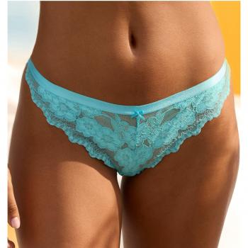 LASCANA Damen-String aus zarter Jacquardspitze