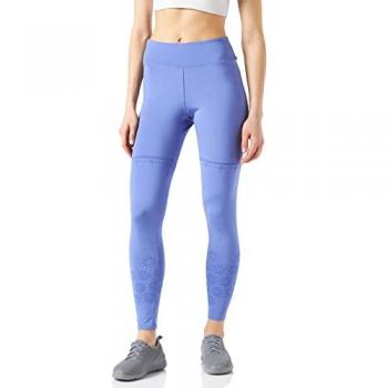 Leggings Desigual Flocked Flower Talla S Lila