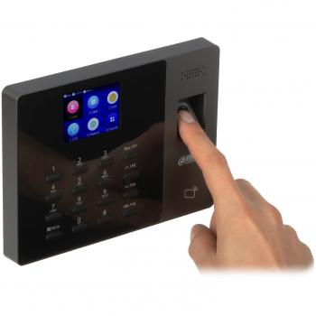 Dahua ASA1222G-D Terminal Multifuncional: Asistencia, Tarjeta Táctil y Huella 125 kHz