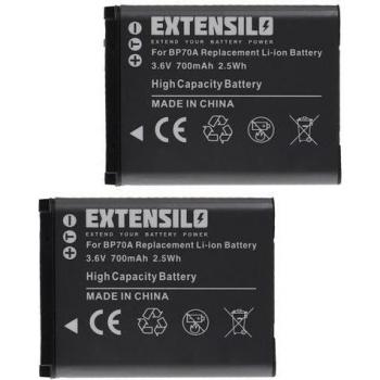 EXTENSILO Batteria Compatibile Samsung WB31F