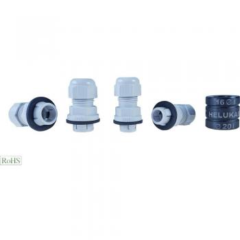Polyamide Cable Gland M16 Grey-White (RAL 7035)
