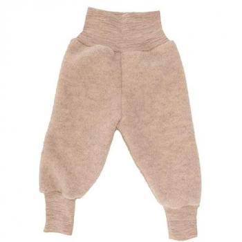 Engel Baby Hose mit Nabelbund – Fleecebyxa, Größe 74/80, beige