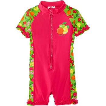 UV‑Schutz Badeanzug „Fruit Splash“ – Playshoes Mädchen‑Einteiler (4‑6 J.)