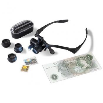 Leuchtturm 10-25x LED Magnifying Glass