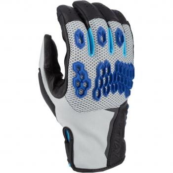 Klim Baja S4 Guanti High‑Rise Nightfall Grigio e Blu, Taglia M