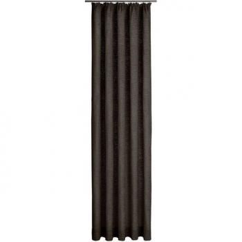 Wirth Vorhang “Trondheim” 328 g/m² – grau, 180 cm hoch, 132 cm breit