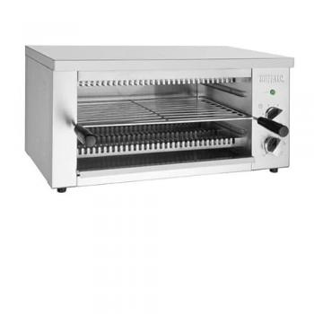 Essentials 354‑Litre Upright Display Cooler – Black, Light Box