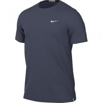 Nike Miler Lauf-T-Shirt Dri-FIT UV Herren Blau S