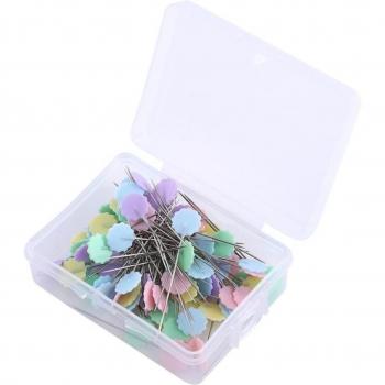 Alfileres para Retazos Flor 100 Pack