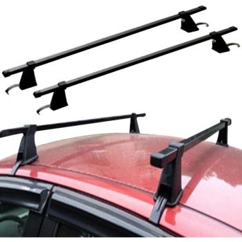 Barres de toit universelles en aluminium 120 cm