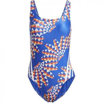 Bañador adidas mujer Farm Rio 3 bandas azul