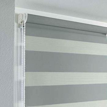 Store enrouleur tamisant 45 x 180 cm gris