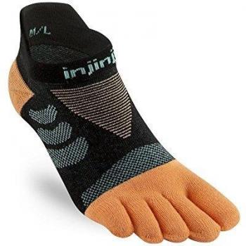 Injinji Damen Laufsocken Ultra Run No-Show, Tide, M-L