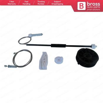 Bross BWR912 Electric Power Window Repair Kit Rear Left Door Peugeot 206 CC Cabriolet 2002