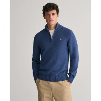 Gant Pull col camionneur zippé en coton