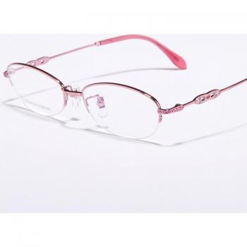 Temperament Pure Titanium Glasses for Women