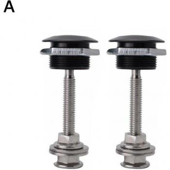Stability Ensured: Black Bonnet Latch Protector