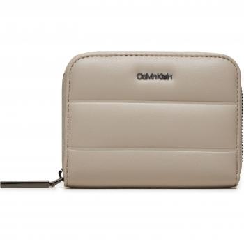 Damen Geldbörse Line Quilt von Calvin Klein Beige