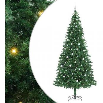 Arbre Festif Vert 300 cm – Construction PVC-Métal-Plastique
