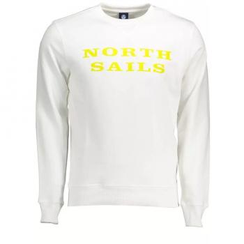 Male White Cotton Hoodie – North Sails, M