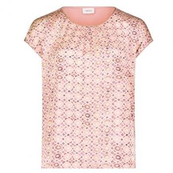 Kurzarmshirt CARTOON Cartoon Blusenshirt mit Print, Damen, Gr. 38, pink
