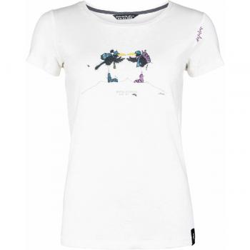 Gandia Creme-T-Shirt für Frauen – Chillaz – Größe 36